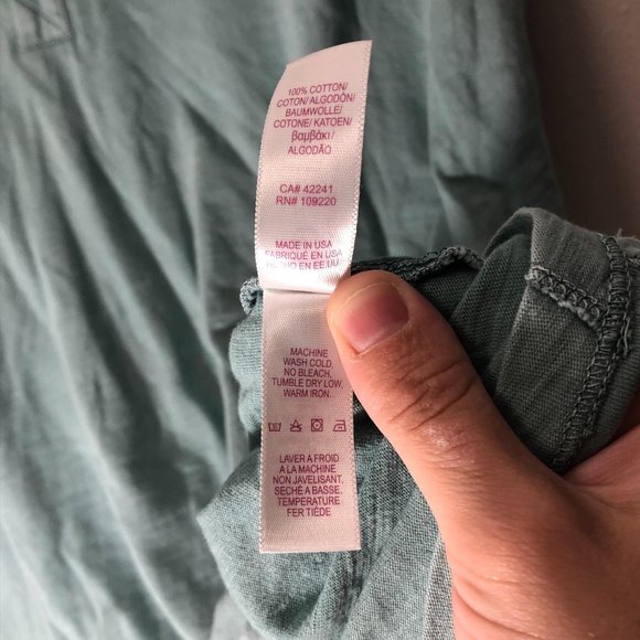 Velvet by Graham and Spencer light green collared - Picture 4 of 7